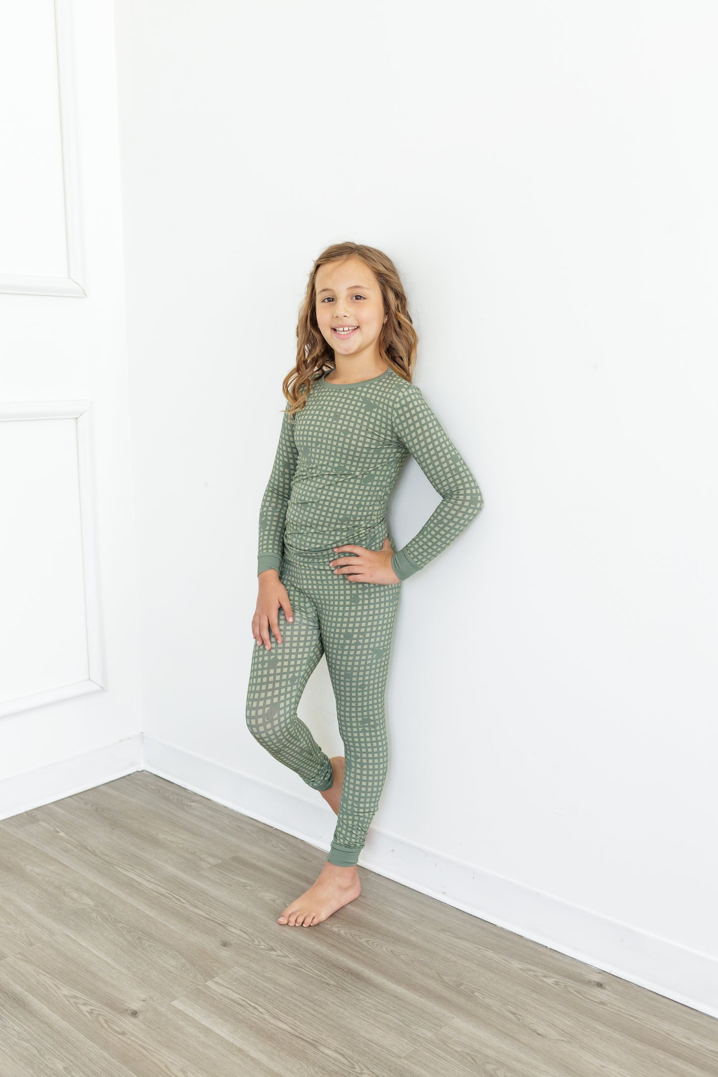 Desert Storm Plaid 2-Piece Set