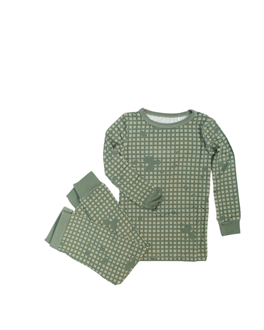Desert Storm Plaid Toddler Set